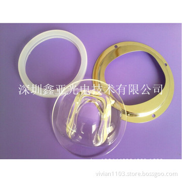 Optical Glass LED Lamp Lens (Custom design support)
